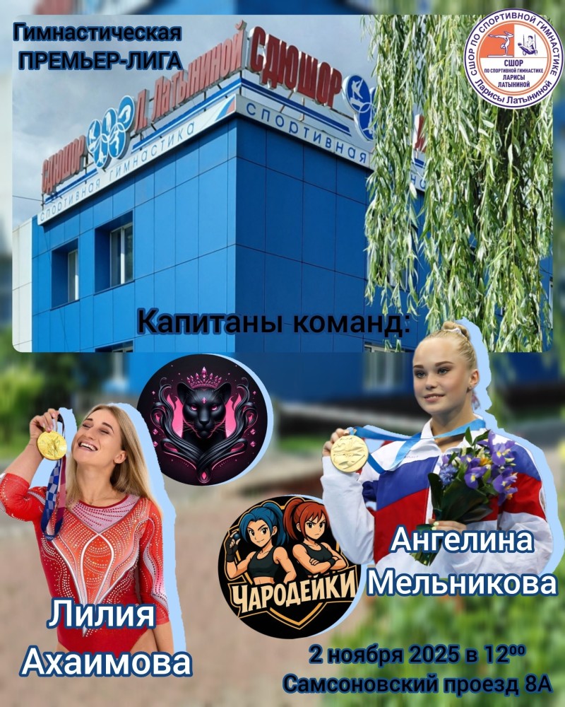 Гимнастическая ПРЕМЬЕР-ЛИГА 2025 Гимнастическая ПРЕМЬЕР-ЛИГА 2025