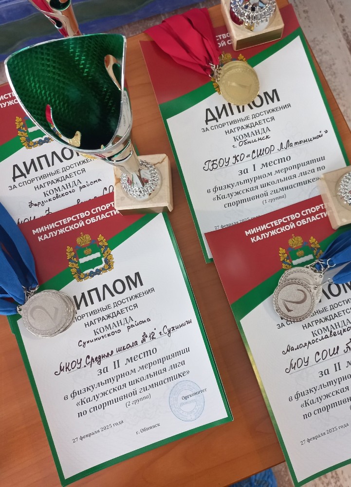 Калужская школьная лига по спортивной гимнастике 2025 Калужская школьная лига по спортивной гимнастике 2025